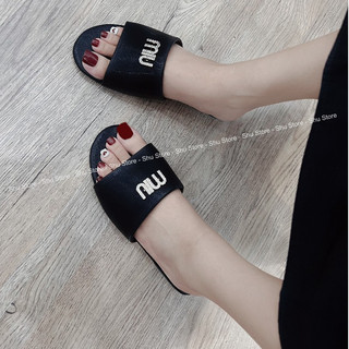 Shu Store | Dép đế bệt kẹp ngón đế đúc mũi tròn mẫu mới thời trang xinh xắn cho nữ