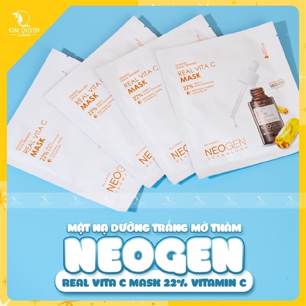 (combo 3 miếng)- MẶT NẠ NEOGEN VITAMIN C 28G
