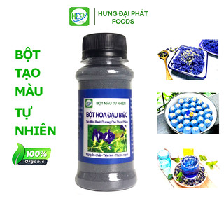 Bột Hoa Đậu Biếc Hũ 35g, tạo màu xanh biếc cho Xôi và bánh