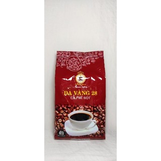 Cà phê rang thủ công bằng củi ( không bỏ hương cà phê & đậu ) số 3 -  túi 500g -  DA VÀNG 28