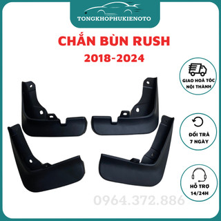 Bộ 4 chắn bùn cho xe toyota rush 2018- 2019- 2020-2021-2022-2023-2024