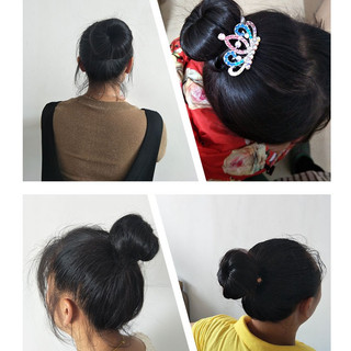 Cuộn cột đen 6cm búi tóc củ tỏi Tatitava