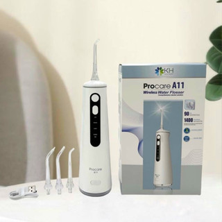 Máy tăm nước PROCARE A11 Nâng Cấp thông minh - Làm Sạch Sâu Kẽ Răng, Hạn Chế Sâu Răng Với 5 Chế Độ [BH 12 THÁNG]