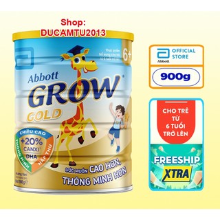 Sữa bột abbott grow gold 6+ 900g 9-2025
