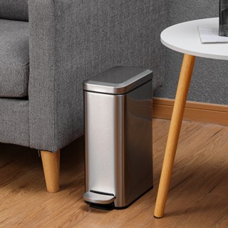 Thùng rác inox 8 lít cao cấp, Thùng rác nhà tắm, Thùng rác tolet