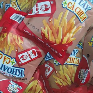 Snack khoai tây + cà chua