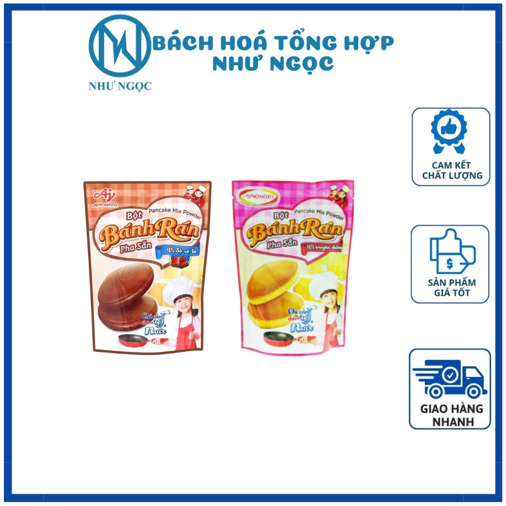 Bột Bánh Rán Pha Sẵn Ajinomoto Gói 200g - Bách Hóa Tổng Hợp Như Ngọc