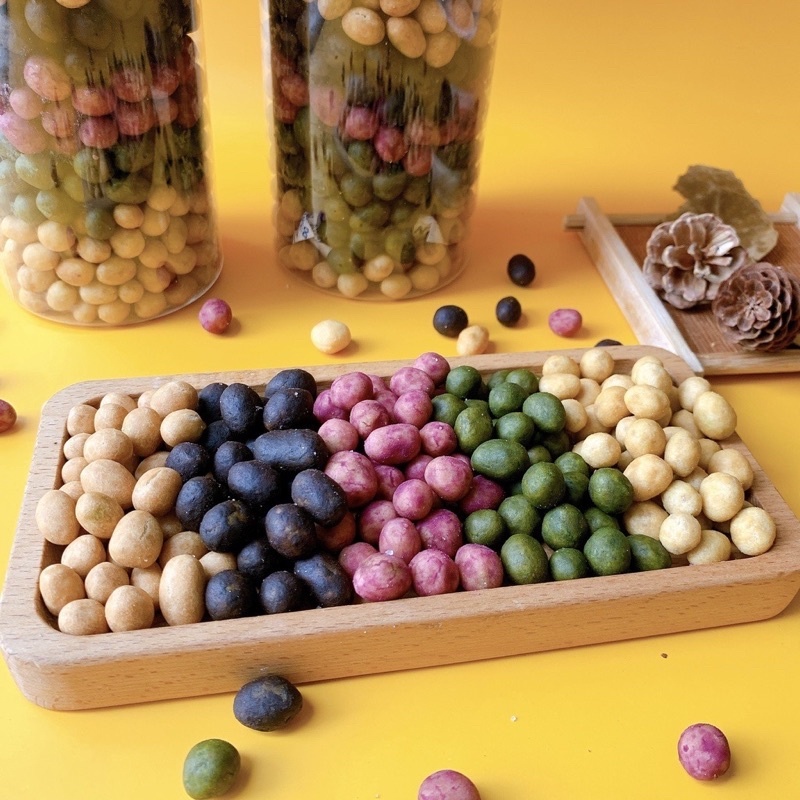 500Gr Đậu Phộng Cốt Dừa Mix 5 Vị _ Bò đội nón Shop