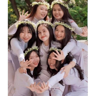 Vòng hoa đội đầu cỏ baby , vòng kỷ yếu, vòng cho bé, vòng đội đầu kỷ yếu, vòng chụp ảnh kỷ yếu, vương miện cài tóc