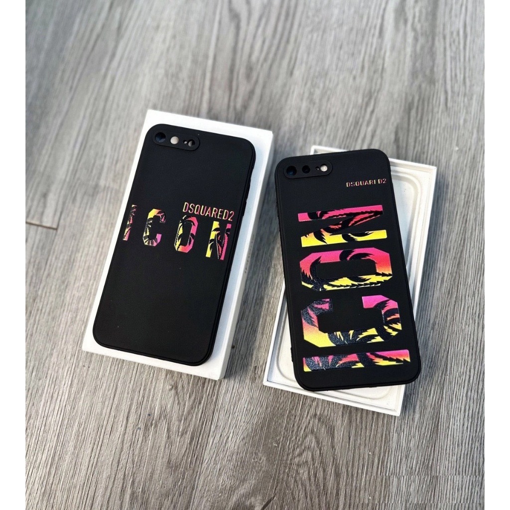 Ốp lưng iphone mềm chống bẩn ICON cho iPhone 13 12 11 Pro Max SE 2020 X XR XS 8 7 ip 6S 6 Plus q8099