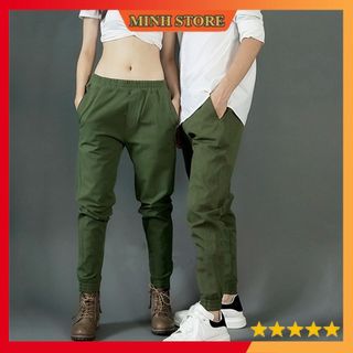 Quần JOGGER Nam Nữ - Chất liệu mềm mịn, dày dặn, mặc cực thoải mái JO01 - Minhstore66