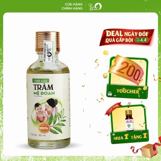 Tinh dầu tràm Mệ Đoan nguyên chất giữ ấm phòng cảm lạnh xua đuổi côn trùng 100ml