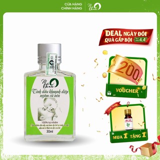 Tinh dầu khuynh diệp củ nén Mệ Đoan cho bé giữ ấm kháng khuẩn phòng cảm lạnh 30ml