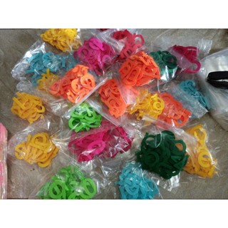 Bộ chữ cái nỉ trang trí mầm non 3cm