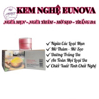 Kem mụn thâm mờ sẹo trắng da nghệ Eunova