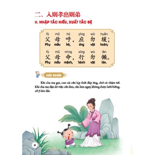 sách - Đệ tử quy - phép tắc người con ( bản màu )