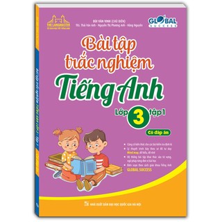 Sách - global success bài tập trắc nghiệm tiếng anh lớp 3 tập 1