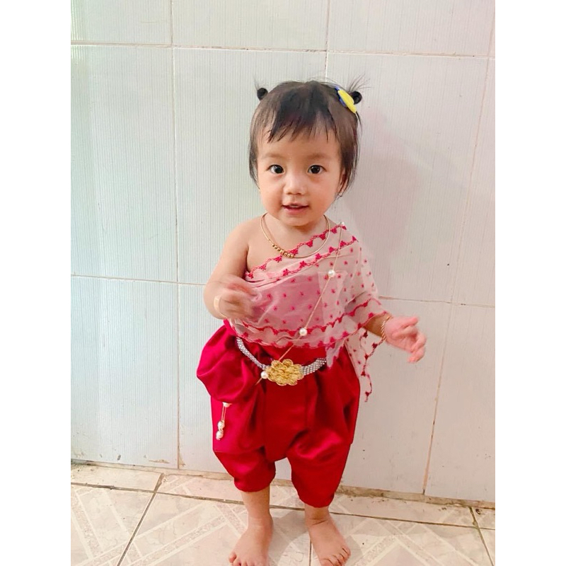 trang phục Khmer cho bé gái