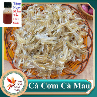 1kg khô cá cơm cà mau loại 1 đã bỏ sạch đầu thơm ngon - đặc sản minh triết