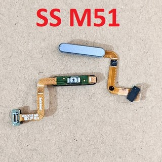 Mạch dây nút nguồn vân tay samsung m51 dây âm lượng linh kiện thay thế