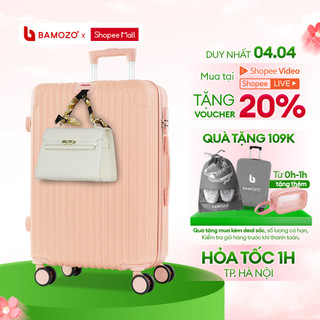 Vali Kéo Bamozo 8801 Size 20 Bản Cao Cấp Bền Đẹp Bảo Hành 5 Năm