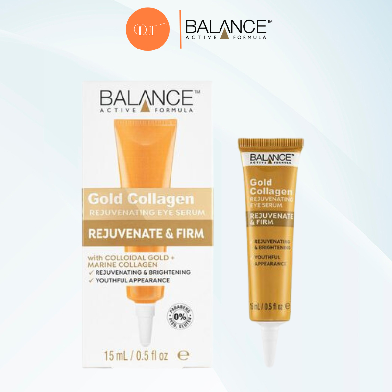 Serum Tái Tạo Và Dưỡng Da Mắt Balance Active Formula Gold Collagen Rejuvenating eye 15ml