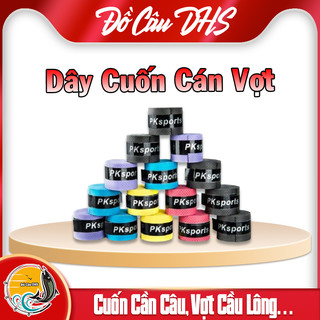 Dây quấn cán vợt Cần câu, Cầu lông, Tennis PK sport quấn cán rẻ đẹp, chống trượt thấm hút mồ hôi - Đồ Câu DHS