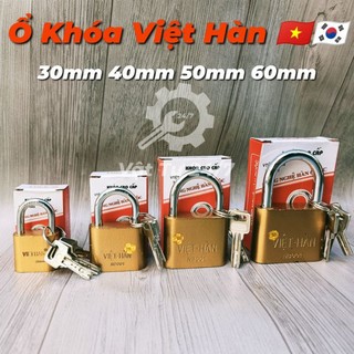 Ổ Khóa Treo Việt Hàn 3 chìa khoá chất lượng tương tự Việt Tiệp