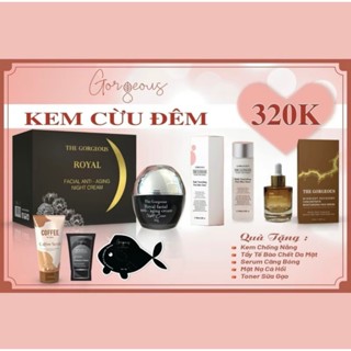 [CHÍNH HÃNG] Kem cừu đêm MÚI XÙ The Gorgeous 50gr tặng kem chống nắng và tẩy tế bào chết