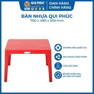 Bộ 4 bàn nhựa, 100% nhựa chính phẩm, kèm chất phụ gia chống tia UV bền màu