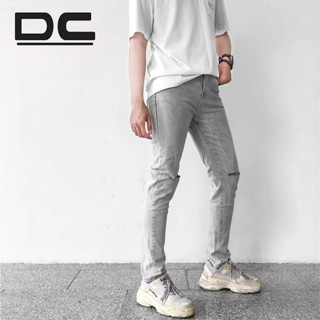 Quần jean nam xám ❎FREE SHIP❎ Quần bò nam ống côn [211]