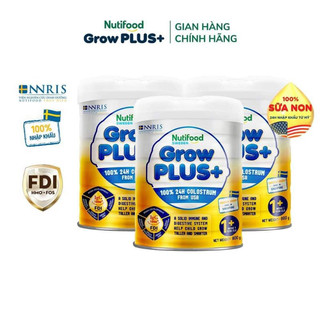 Sữa bột Growplus+ vàng 1+ lon 800g