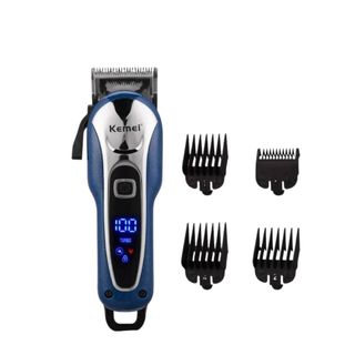 Tông đơ cắt tóc KEMEI KM-1995 mạnh mẽ,tăng đơ cua tóc có thể vừa sạc vừa dùng, pin 2000mAh cho salon tailor
