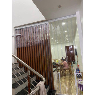 Rèm Nhựa PVC Ngăn Lạnh Điều Hoà Giá Rẻ, Tặng Kèm Phụ Kiện Treo Đồng Bộ