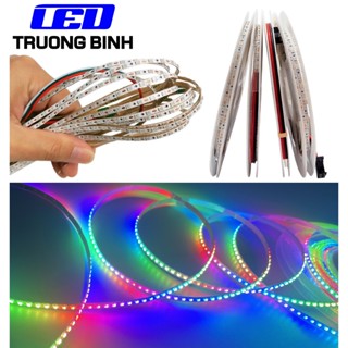 ĐÈN LED WS2812B ARGB NEOPIXEL MỎNG 2.7MM 2020 120LED/MÉT 160LED/MÉT 200LED/MÉT DÂY 1 MÉT