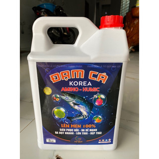 Phân Bón Đạm Cá Hồi Korea Ủ Lên Men 5Lít