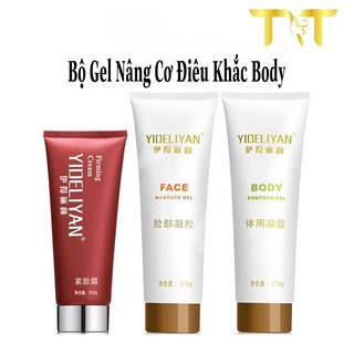 Bộ gel điêu khắc body & kem face , kem săn YIDELIYAN