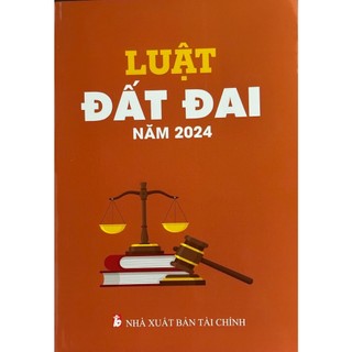Sách - luật đất đai năm 2024