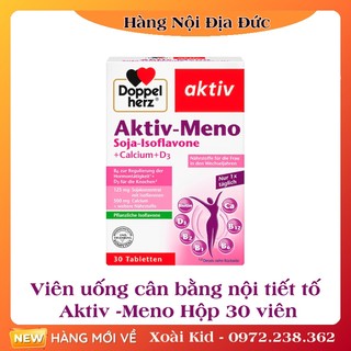 Viên uống cân bằng nội tiết tố nữ Doppelherz Aktiv-Meno 30v của Đức