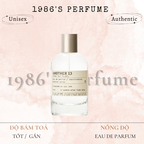 10ml Le Labo - Another 13|Nước hoa unisex