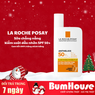 Sữa Chống Nắng La Roche-Posay da thường, da khô Anthelios UVMUNE 400 Invisible Fluid 50ml (vạch vàng)