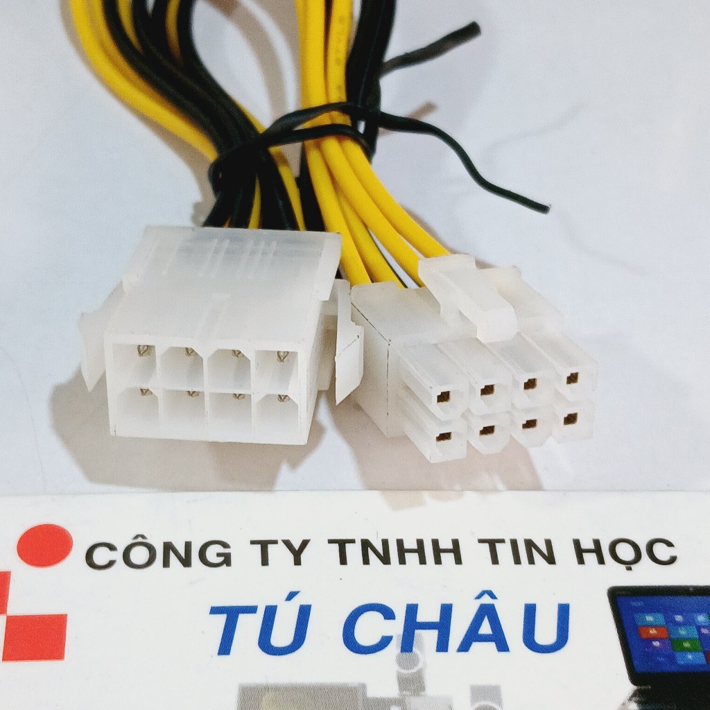 Cáp nối dài nguồn 8 Pin dài 20Cm