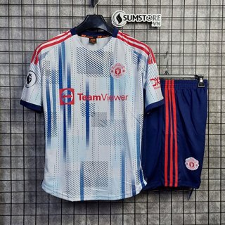 Bộ đá banh man united trắng vp – đồ bóng đá nam nữ cực chất 2024