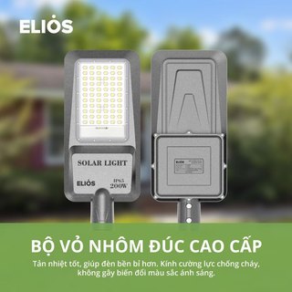 Đèn đường NLMT 200W Model SLS202-200T,300T,400T