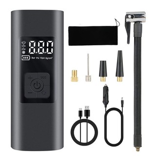 Bơm lốp ô tô tự động C50 công suất 1450 lít trên phút mạnh mẽ và bền bỉ, bơm cầm tay nhỏ gọn