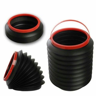 Thùng Rác Mini Co Giãn Để Trên Ô Tô Co Giãn Dung Tích 4l Có Nắp Đậy tiện dụng, nhỏ gọn