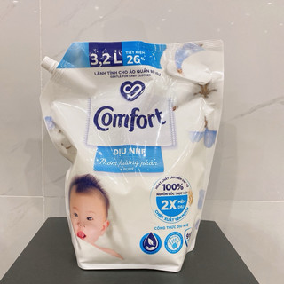 Xả vải Comfort Cho Da Nhạy Cảm 3,2L '' mầu trắng ''