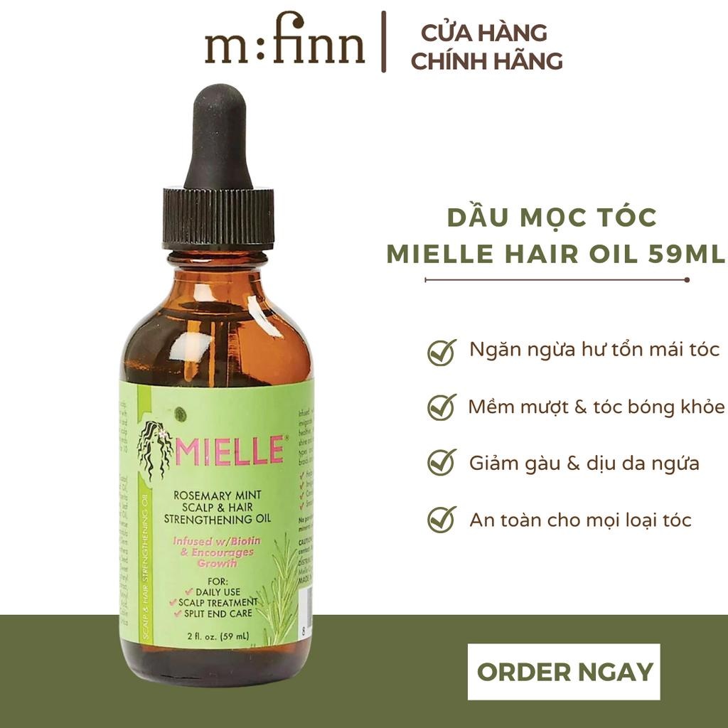 Mielle - Dầu dưỡng dài tóc Mielle Organics Rosemary Mint Scalp & Hair Strengthening Oil 59ml (pth)