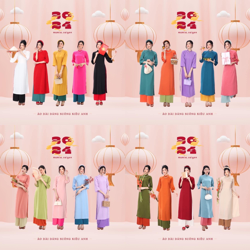 Áo dài Kiều Anh (nhiều màu)