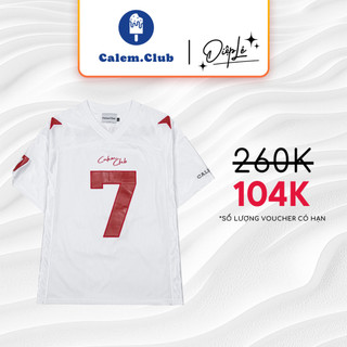 [DL] Calem Club - Áo thun thể thao bóng đá số 7 EMBROIDER SEVEN Jersey form unisex